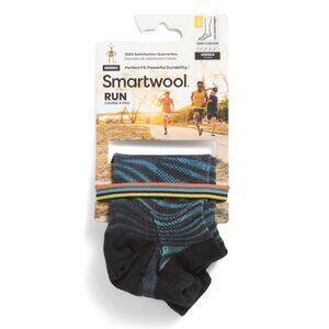 SMARTWOOL  Usa Wool Blend Phd Runulblck Print Micro Performance Socks